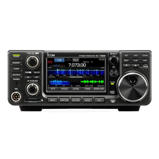[ICOM_IC-7300/02] ICOM RADIO BASE HF EN BANDA DE 50MHz, 100W, EN MODOS DE OPERACION SSB, CW, RTTY, AM, FM