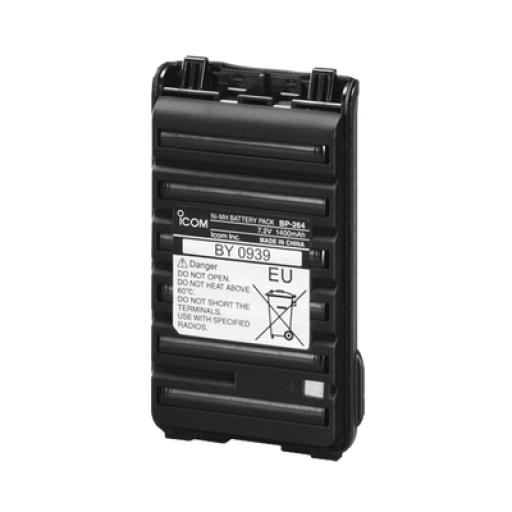 [ICOM_BP-264] ICOM Batería Ni-MH, de 1400 mAh, para radios IC-F3003/4003, F3103D/4103D, F3210D/4210D 