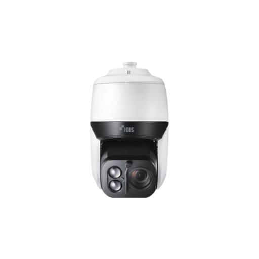 [IDIS_DC-S3583HRX] IDIS Camara Domo PTZ IP 5MP | WDR | IK10/IP66 | Autoseguimiento | microSD 256GB | Alarma Entrada/Salida | ICR 