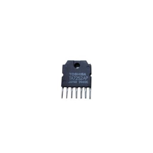 [KENWOOD_TA7-252-AP] KENWOOD Re-emplazo para Amplificador de Audio en Radios Móviles  TK-7180, 8180. Circuito Amp. de 7 patas
