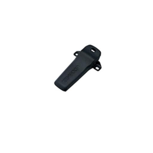 [KENWOOD_KBH-14M] KENWOOD Clip de Plástico con Resorte y Fijación de Tornillos para PKT-300, PKT-23, NXP-500, TK-3230 (Clip corto)