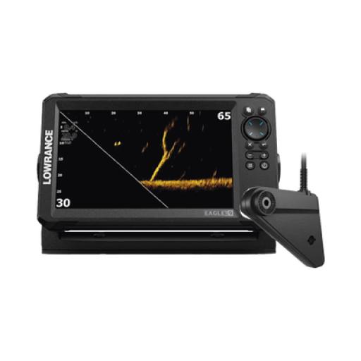 [LOWRANCE_000-16130-001] Lowrance Eagle eye 9 ecosonda en pantalla horizontal IPS de 9 pulgadas, incluye transductor ojo de águila 