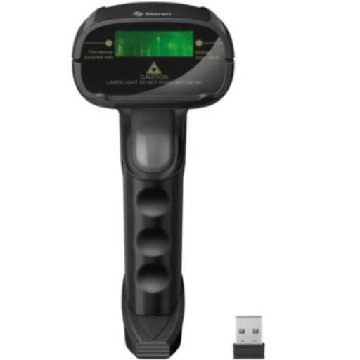 [STEREN_COM-596] Steren Lector de Códigos de Barra Steren Inalámbrico Plug-Play Color Negro