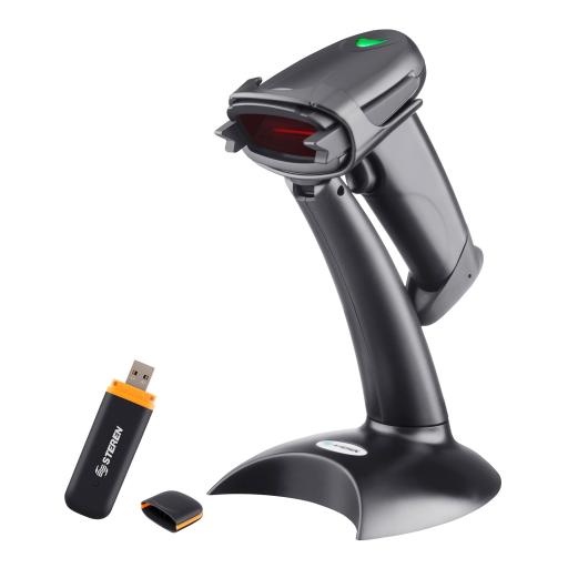 [STEREN_COM-596] Steren Lector de Códigos de Barra Steren Inalámbrico Plug-Play Color Negro