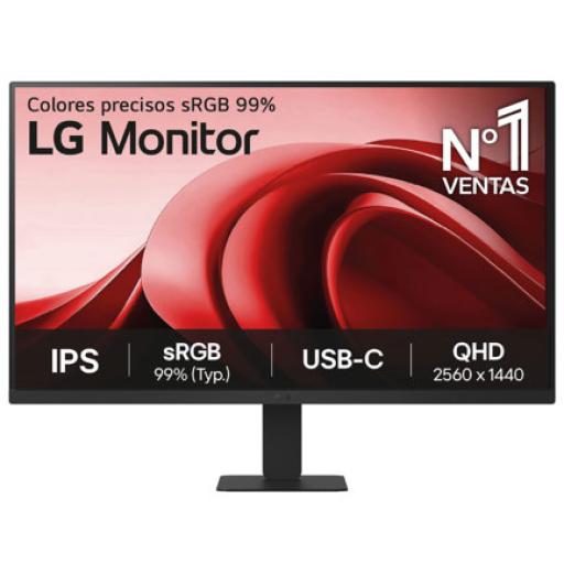 [QIAN_27U631A-B] Qian Monitor LG 27 pulgadas 27U631A  QHD  100Hz IPS HDMI USD TIPO C