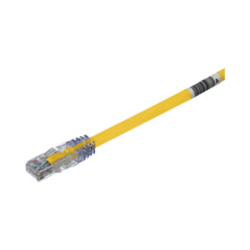 [PANDUIT_UTP6AX30YL] Panduit Cable de Parcheo UTP, Cat6A, 24 AWG, CM, Color Amarillo, 30 ft