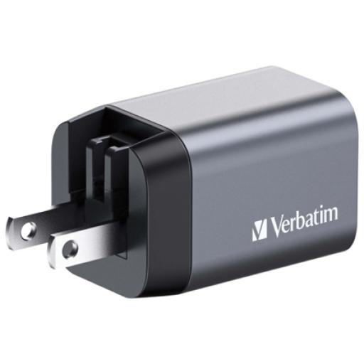 [VERBATIM_32200] Verbatim Cargador Verbatim de pared GaN - 2 puertos 35 W