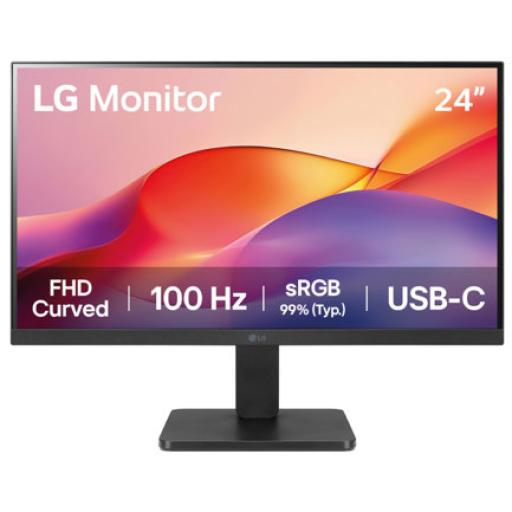 [QIAN_24U421A-B] Qian Monitor LG 24 pulgadas Curvo 24U421A  FHD 100Hz  HDMI USD TIPO C