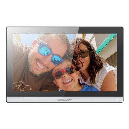 [HIKVISIONDIGITALTECHNOLOGY_DS-KH6352-WTDE6] Hikvision Digital Technology Monitor IP WiFi Touch Screen 7" para Videoportero Hibrido / Vídeo en Vivo / Apertura Remota / Llamada Entre Monitores / Audio bidireccional / Borde slim