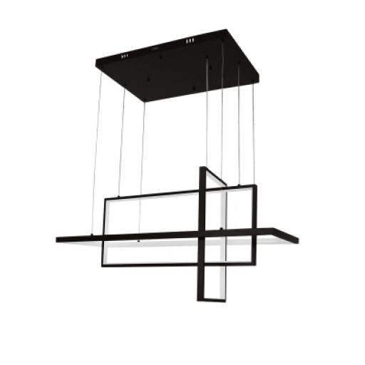 [JWJ_JLAR-10001] JWJ Lámpara de Techo LED / 100W / Luz Blanca 6500K, Neutra 4000K, Cálida 2700K / IP20 / Ángulo de Luz 120° / Aluminio y PC / Vida Útil 50,000h / Longitud de Cable Ajustable