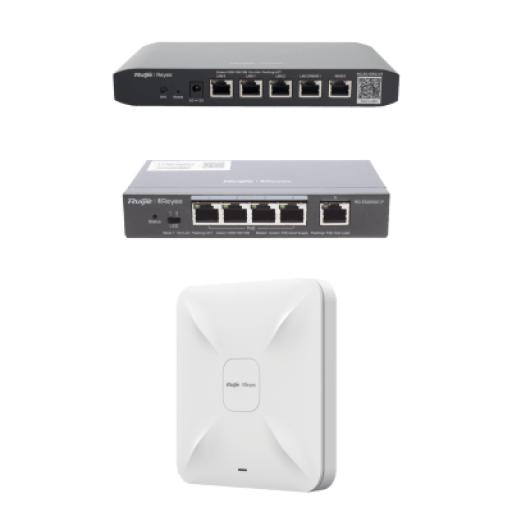 [RUIJIE_RG-DEMO-CCTV-W5] RUIJIE Equipos Ruijie DEMO Ideal para Probar Integraciones de Redes y WiFi 5 con CCTV