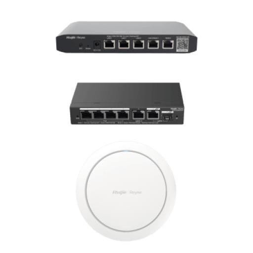 [RUIJIE_RG-DEMO-CCTV-W6] RUIJIE Equipos Ruijie DEMO Ideal para Probar Integraciones de Redes y WiFi 6 con CCTV
