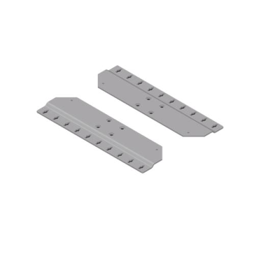 [HOFFMAN_EMB1] HOFFMAN Montaje de Pared para Gabinetes ComLine, De Aluminio, Color Gris 