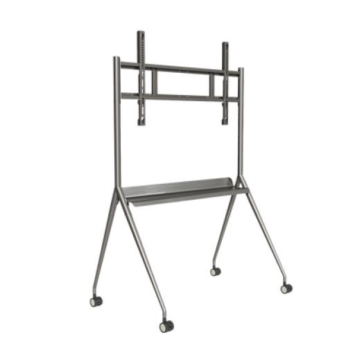 [HIKVISIONDIGITALTECHNOLOGY_DS-D5ABKY2-B] Hikvision Digital Technology Montaje de Piso Móvil para Pantallas de 86" y 98" / Compatible con VESA / Incluye Soporte para Pantalla