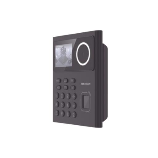 [HIKVISIONDIGITALTECHNOLOGY_DS-K1T320MFWX-B/S] Hikvision Digital Technology Terminal Min Moe WiFi con Batería de Respaldo / Administrable por Smartphone o Nube /  Acceso y Asistencia /  Huella, Facial y Tarjetas MIFARE /  500 rostros y 1,000 Huellas y Tarjetas / Detección de Cubrebocas / HikConnect