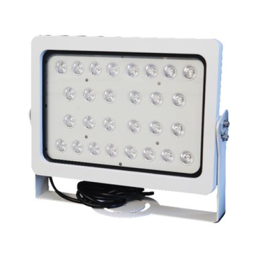 [HIKVISIONDIGITALTECHNOLOGY_DS-TL2002A(AC220V)] Hikvision Digital Technology Lampara IR de Luz Estroboscópica / Luz LED Alta Potencia / 28 Lámparas LED / Cuerpo de Aleación de Aluminio / Vidrio Templado / IP66 