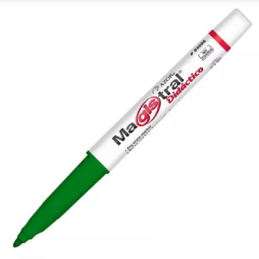 [MAGISTRAL_84004] MAGISTRAL  Marcador Magistral Didactico Punto Fino Verde C/12 Pzas