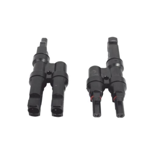 [USFULL_FC42T] USFULL Conector  MC-4 Doble para Módulos Fotovoltaicos. Tipo 2T 