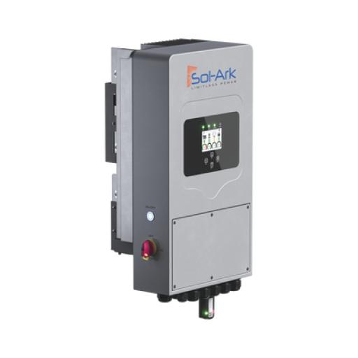 [SOL-ARK_5K1P] SOL-ARK Inversor Hibrido SOL-ARK, 5 Kw, 127 Vcc, WIFI incluido, IP65, Entrada de Baterías a 48 Vcc