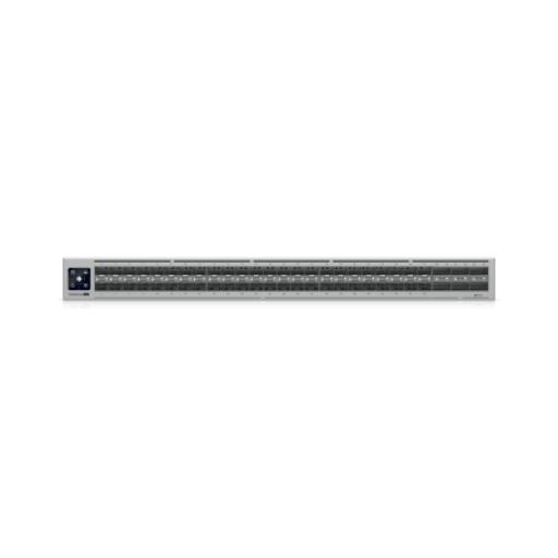 [UBIQUITIINC._ECS-AGGREGATION] UBIQUITI INC. UniFi Switch Enterprise Campus Aggregation, Capa 3, 48 puertos Etherlighting SFP28 de 40G/100G, 6 puertos QSFP28 de 100G, 5 abanicos, ruteo dinámico BGP, doble fuente redundante, alta disponibilidad, enlace multichasis (MC-LAG)
