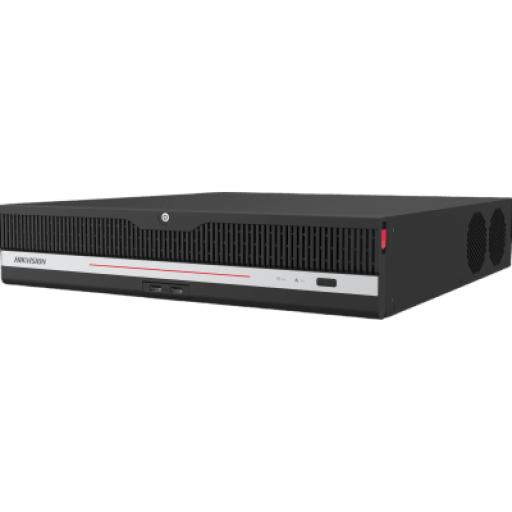 [HIKVISIONDIGITALTECHNOLOGY_DS-9664NXI-S8R] Hikvision Digital Technology [Doble Poder de Decodificación] NVR 32 Megapixel (8K) / 64 Canales IP / AcuSense / ANPR / Conteo de Personas / Heat Map / 8 Bahías de Disco Duro  / Soporta RAID con Hot Swap / 2 HDMI en 8K / Soporta POS / Alarmas I/O  / Smart Search