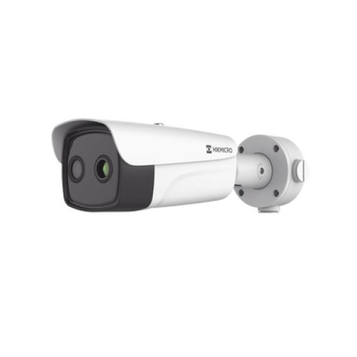 [HIKMICRO_HM-TD2638-35/G0/T1Y] HIKMICRO Bala IP Térmica 640 × 512 / Lente 50 mm / Termométrica / Detección de Temperatura / PoE+ / Exterior IP67 / Recubrimiento Anticorrosivo / MicroSD