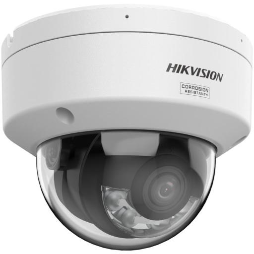 [HIKVISIONDIGITALTECHNOLOGY_DS-2CD2167G3-LIS2UY] Hikvision Digital Technology [Dual Light + ColorVu 3.0 + HikAI] Domo IP 6 Megapixel / Lente 2.8 mm / 30 mts IR + Luz Blanca / 2 Microfonos Integrados / Exterior IP67 / WDR 130 dB / ACUSENSE 3.0 / Metal / NEMA 4X / ACUSEARCH