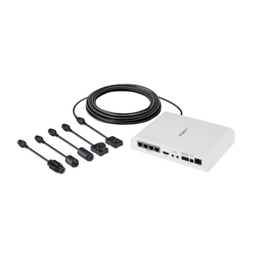 [HANWHA_PNM-9000QB] Hanwha Modulo para camara oculta de 2MP soporta hasta 4 Lentes / WDR 150dB / Wisestream II / Alarma I/O / Soporta Memoria SD 