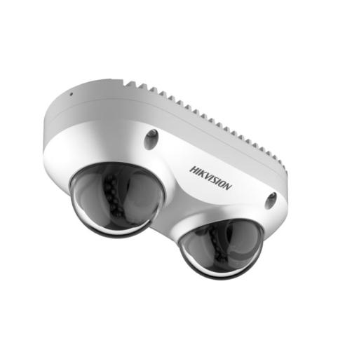[HIKVISIONDIGITALTECHNOLOGY_DS-2CD6D42G0-IS] Hikvision Digital Technology PanoVu Series / Lente Dual de 4 Megapixel / 2 Lentes Fijos de 2.8 mm / Recomendado para Pasillos o Esquinas / IP67 / IK10 / PoE / WDR 120 dB / 10 mts IR / Entrada y Salida de Audio y Alarma / MicroSD