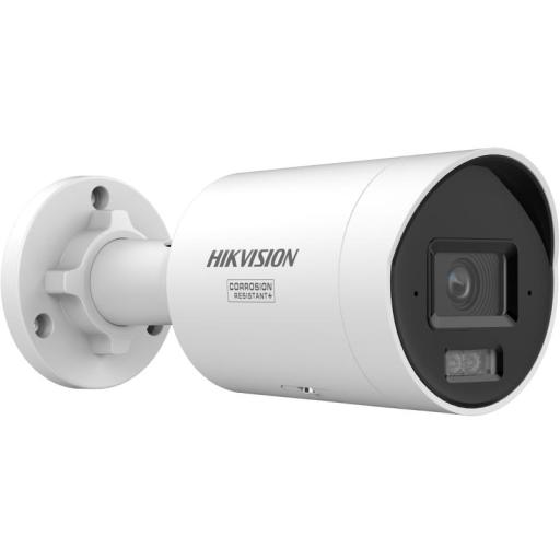 [HIKVISIONDIGITALTECHNOLOGY_DS-2CD2087G3-LI2UY] Hikvision Digital Technology [Dual Light + ColorVu 3.0 + HikAI] Bala IP 8 Megapixel / Lente 2.8 mm / 40 mts IR + Luz Blanca / 2 Microfonos Integrados / Exterior IP67 /  WDR 130 dB / ACUSENSE 3.0 / Metal / NEMA 4X / ACUSEARCH