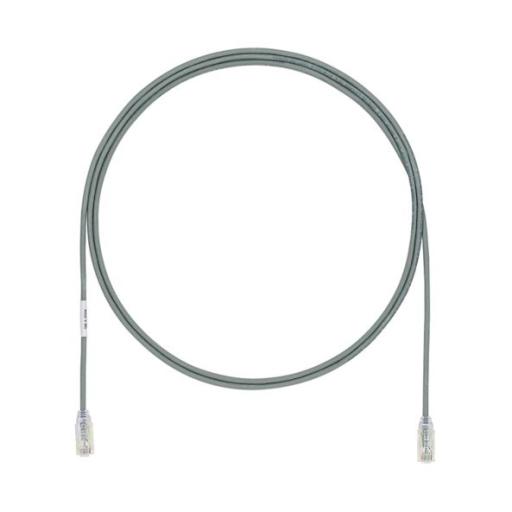 [PANDUIT_UTP28X35GY] Panduit Cable de Parcheo UTP Cat6A, CM/LSZH, Diámetro Reducido (28AWG), Color Gris, 35 ft