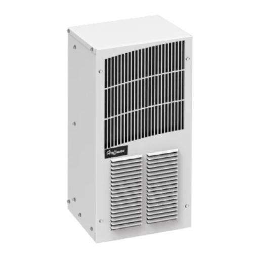 [HOFFMAN_T200216G201] HOFFMAN Aire Acondicionado Compacto Para Exterior, Uso en Gabinetes de Telecomunicaciones de Grado Industrial, Frío T20, 2000 BTU, 115 Vca, de Acero, Color Negro