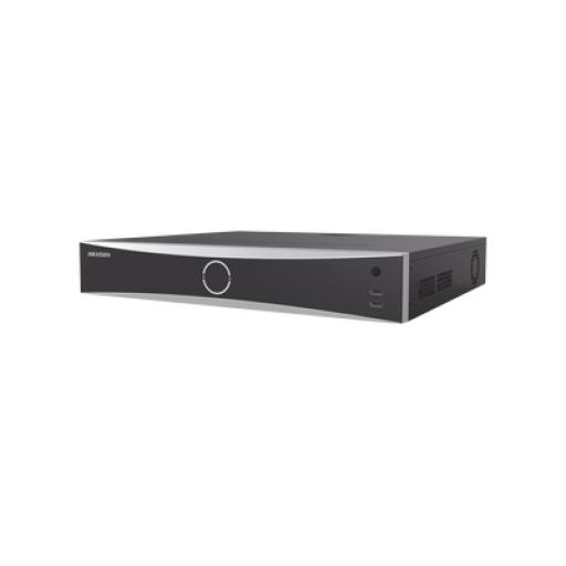 [HIKVISIONDIGITALTECHNOLOGY_DS-7716NXI-I4/16P/S(E)] Hikvision Digital Technology NVR 12 Megapíxel (4K)  / 16 Canales IP / 16 Puertos PoE+ /ACUSENSE / Evita Falsas Alarmas)  / ANPR / Conteo de Personas / Reconocimiento Facial  / 4 Bahías de Disco Duro / Soporta POS / Alarmas I/O