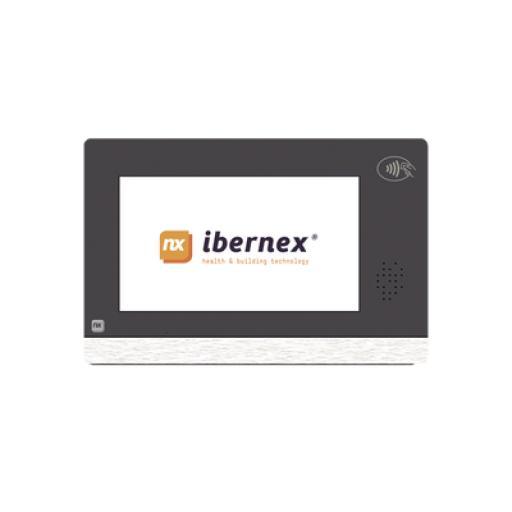 [IBERNEX_NX1042] IBERNEX Terminal de Habitación IP / Lector RFID 125 KHz / Audio Bidireccional / SIP / PoE / Pantalla Táctil 9" / Compatible con NX1071 y NX1075