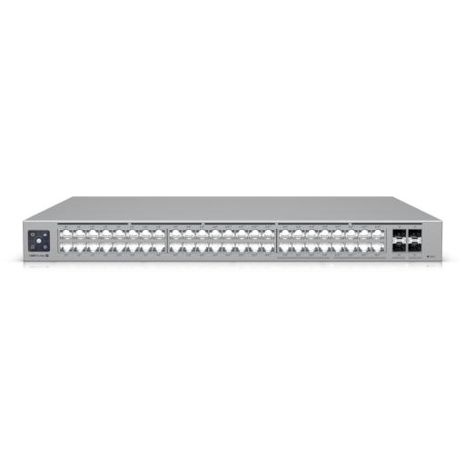 [UBIQUITINETWORKS_USW-PRO-MAX-48-POE] Ubiquiti Networks UniFi Switch Pro Max 48 POE, con funciones capa 3, 48 puertos (16 puertos 2.5 GbE (8 POE++ y 8 POE+) y 32 puertos 1 GbE (24 POE+ y 8 POE++)), 2 puertos SFP+ 10G, POE++ 720W, pantalla informativa