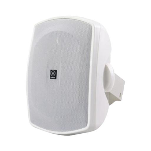 [YAMAHA_NS-AW190W] YAMAHA Altavoz de Montaje en Superficie de 2 vias | Woofer 5 in, Tweeter 0.5 in | Semi-Exterior, 6 ohms | Par Color Blanco