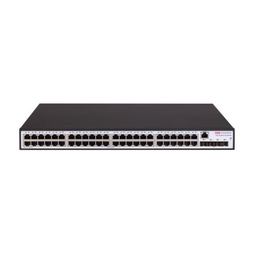 [HIKVISIONDIGITALTECHNOLOGY_DS-3E2552-HI-48T4F] Hikvision Digital Technology Switch Gigabit / Administrable / 48 Puertos 1000 Mbps / 4 Puertos SFP / Configuración Nube Hik-PartnerPro / Soporta IGMP