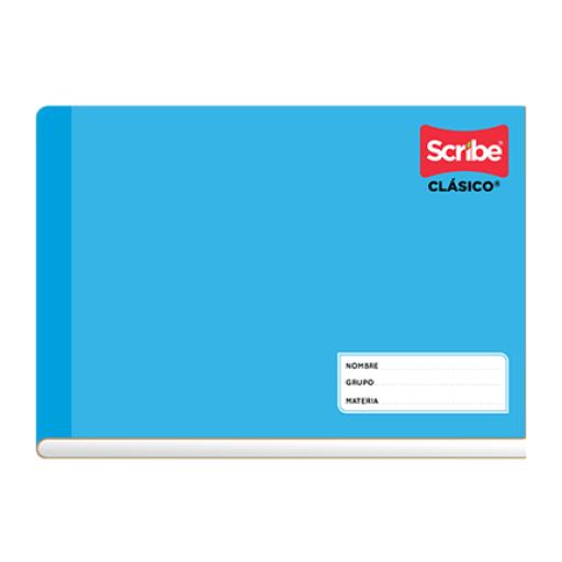 [SCRIBE_4521] CUADERNO SCRIBE ITALIANA BLANCO 100 HJS pasta semirigida