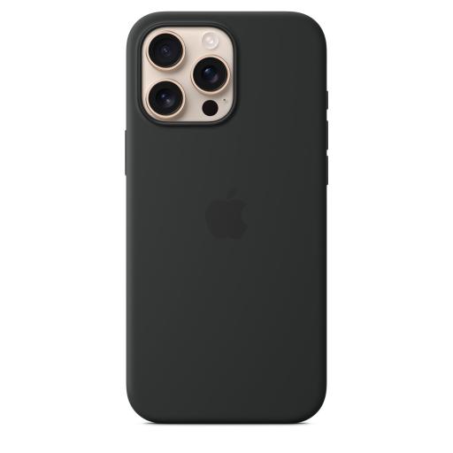 [APPLE_MYYT3ZM/A] Apple iPhone 16 Pro Max Silicone Case with MagSafe - Black