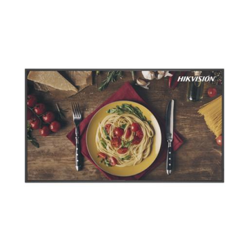 [HIKVISIONDIGITALTECHNOLOGY_DS-D6075UN] Hikvision Digital Technology Pantalla LED de 75" para Publicidad Digital 4K / Programación de Horarios / Contenido Personalizado / Sistema Operativo Android
