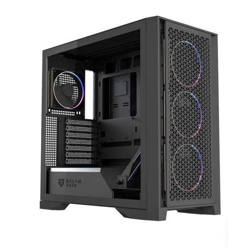 [REVKO_BR-941457] Revko GABINETE GAMER BALAM RUSH MEDIA TORRE CARBONO POLAR TWIN MATE 9900