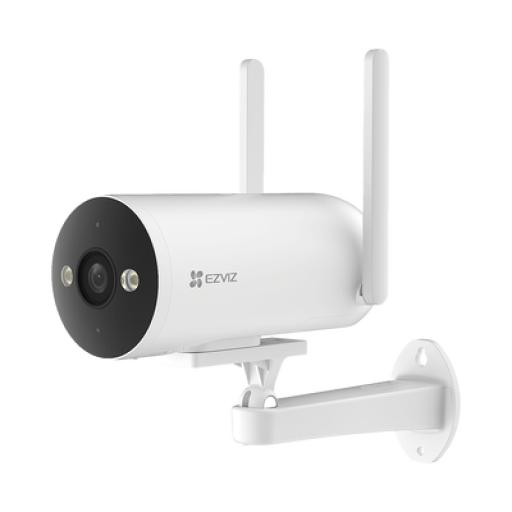 [EZVIZ_CS-H5/3MP/4G] EZVIZ Cámara Bala / 4G / Resolución 3 Megapixel (2K) / Visión Nocturna en Color / AI Detección de Humanos y Vehículos / Defensa Activa con Sirena y Luz Estroboscópica / IP67 