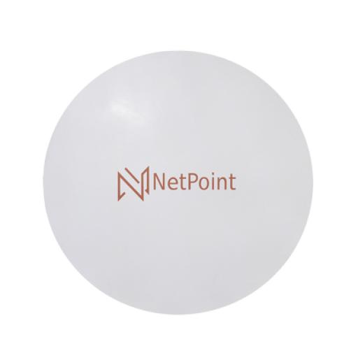 [NETPOINT_NP66] NetPoint Antena Direccional / 6 ft / 5.9-7 GHz / Ganancia 37 dBi / SLANT de 45 ° y 90° / Incluye Jumpers con conector N-Macho a RSMA / montaje y radomo incluido. 
