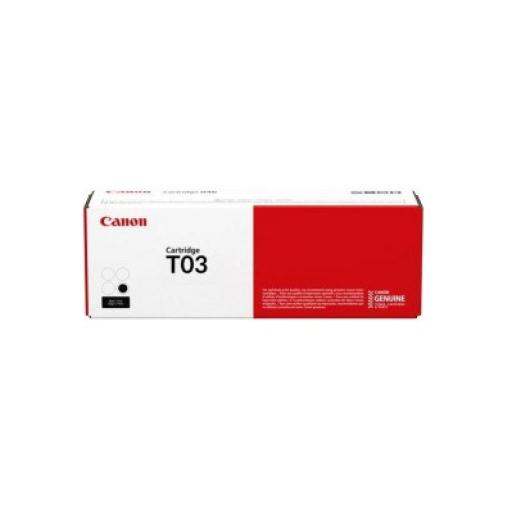 [CANON_2725C001BA] Canon Toner Canon Valor T03 Black  (51500 impresiones ISO 19752)