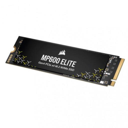 [CORSAIR_CSSD-F1000GBMP600ENH] Corsair Unidad de Estado Solido SSD Interno Corsair MP600 Elite 1TB M.2 2280 NVMe PCIe 4.0 Lect 7000/6200 MBs sin Disipador