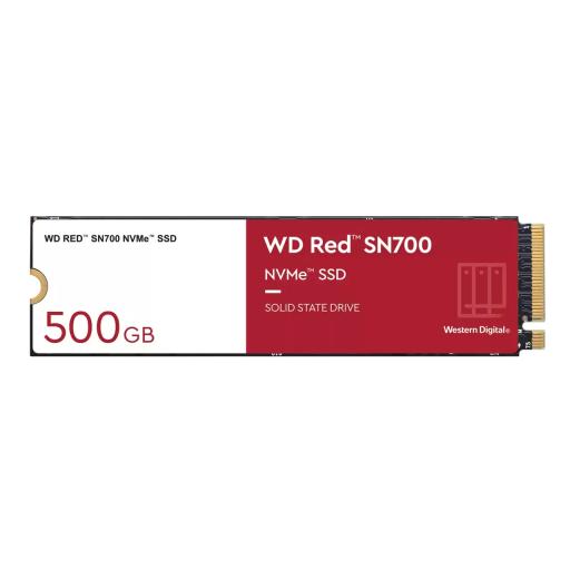 [WESTERNDIGITAL_WDS500G1R0C] Western Digital SSD Interno Western Digital  Red SN700 500GB M.2 2280 PCIe 3.0 NVMe Lect 3430/2600 MB/s WDS500G1R0C