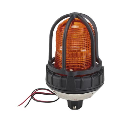 [FEDERALSIGNALINDUSTRIAL_151XST-012024-A] FEDERAL SIGNAL INDUSTRIAL Luz estroboscópica para ubicaciónes peligrosas,  montaje tipo tubo, 12-24 VCD, color Ámbar