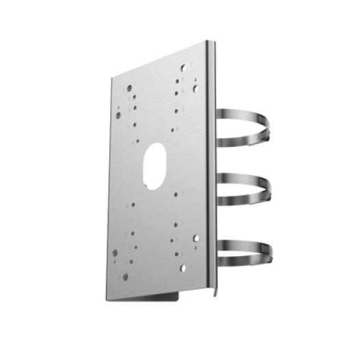 [HIKVISIONDIGITALTECHNOLOGY_DS-4630ZJ-GSAC] Hikvision Digital Technology Adaptador de Poste para Montaje de Domos PTZ con Polímero Anticorrosión