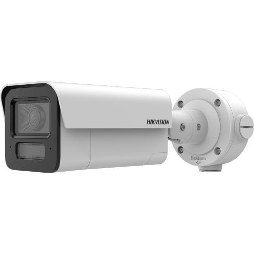 [HIKVISIONDIGITALTECHNOLOGY_IDS-2CD5T47G2/V-XS(2.8MM)] Hikvision Digital Technology Bala IP 4 Megapixel / Lente 2.8 mm / 80 mts IR EXIR / DeepinView / Analíticos de 80 Metros de Distancia con Protección Perimetral / Micrófono y Bocina Integrado / IP67 / IK10 / H.265+ / DARKFIGHTER 2.0 / WDR 120 dB / Micro SD