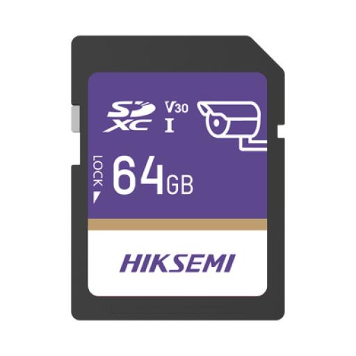 [HIKSEMIBYHIKVISION_HS-SD-P10/64G/GUARDPRO] HIKSEMI by HIKVISION Memoria SD Clase 10 de 64 GB / Especializada Para Videovigilancia